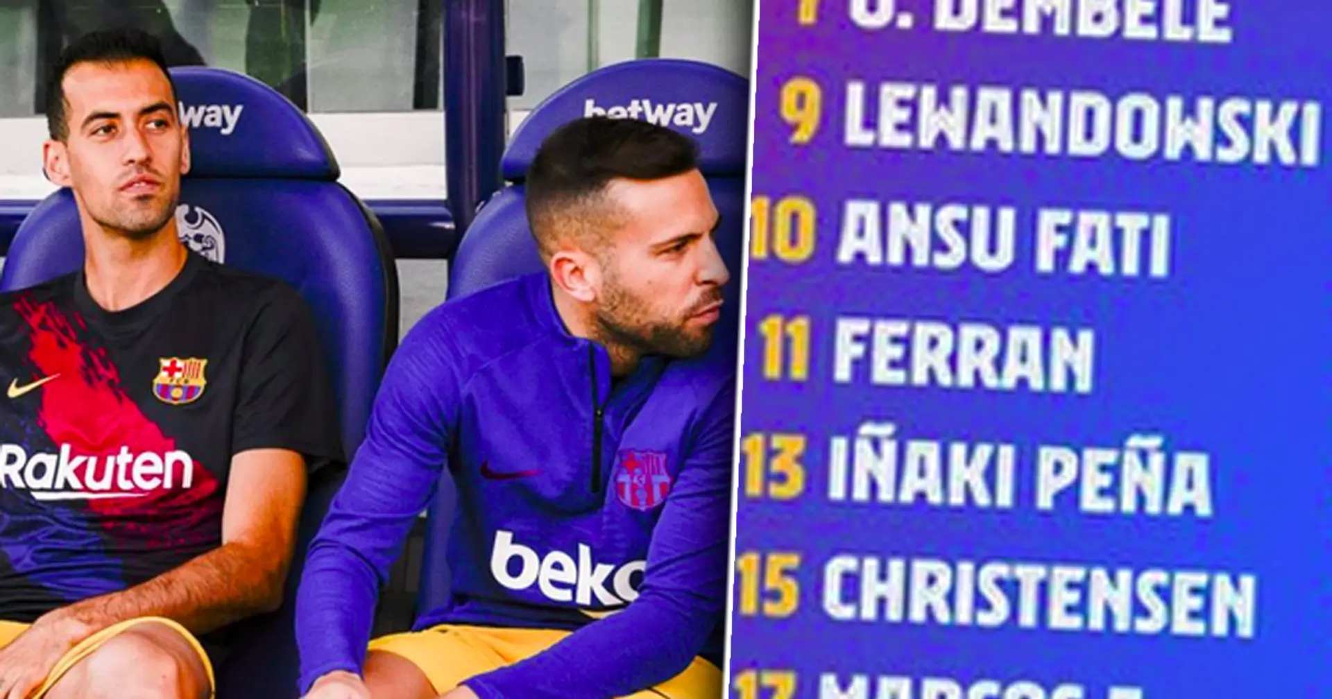 Xavi names 20-man squad for Barca's final match at old Camp Nou