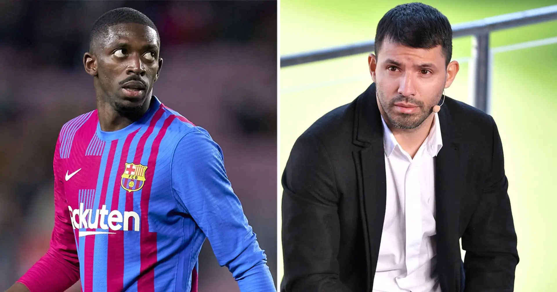 Dembele didn't attend Aguero's farewell, possible reason revealed by reporters