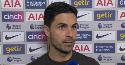 Mikel Arteta: 'It was nowhere near the level we need to be at if we want to play in the Champions League'