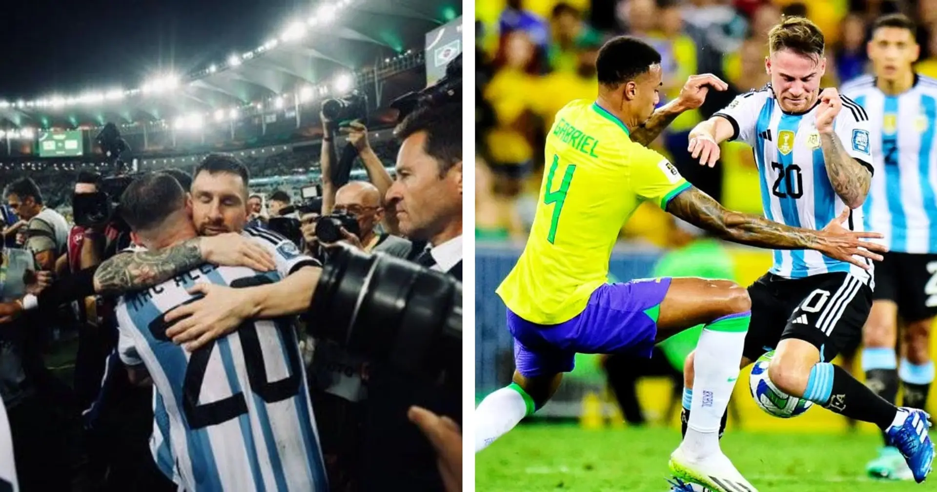 'It's a p*rn': Mac Allister on Argentina's win over Brazil at Maracana after violent brawl breaks out in the stands