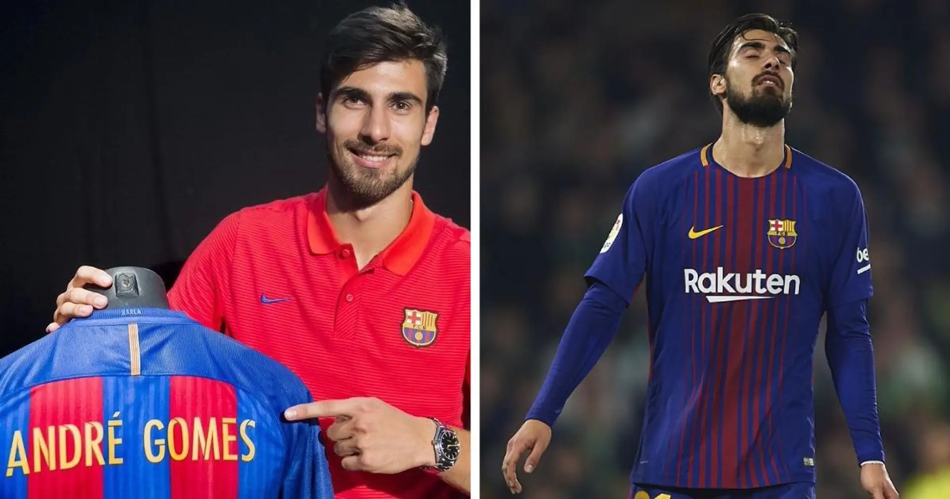 Blaugrana flop Andre Gomes describes his two-year spell at Barca as 'highest point' of his career