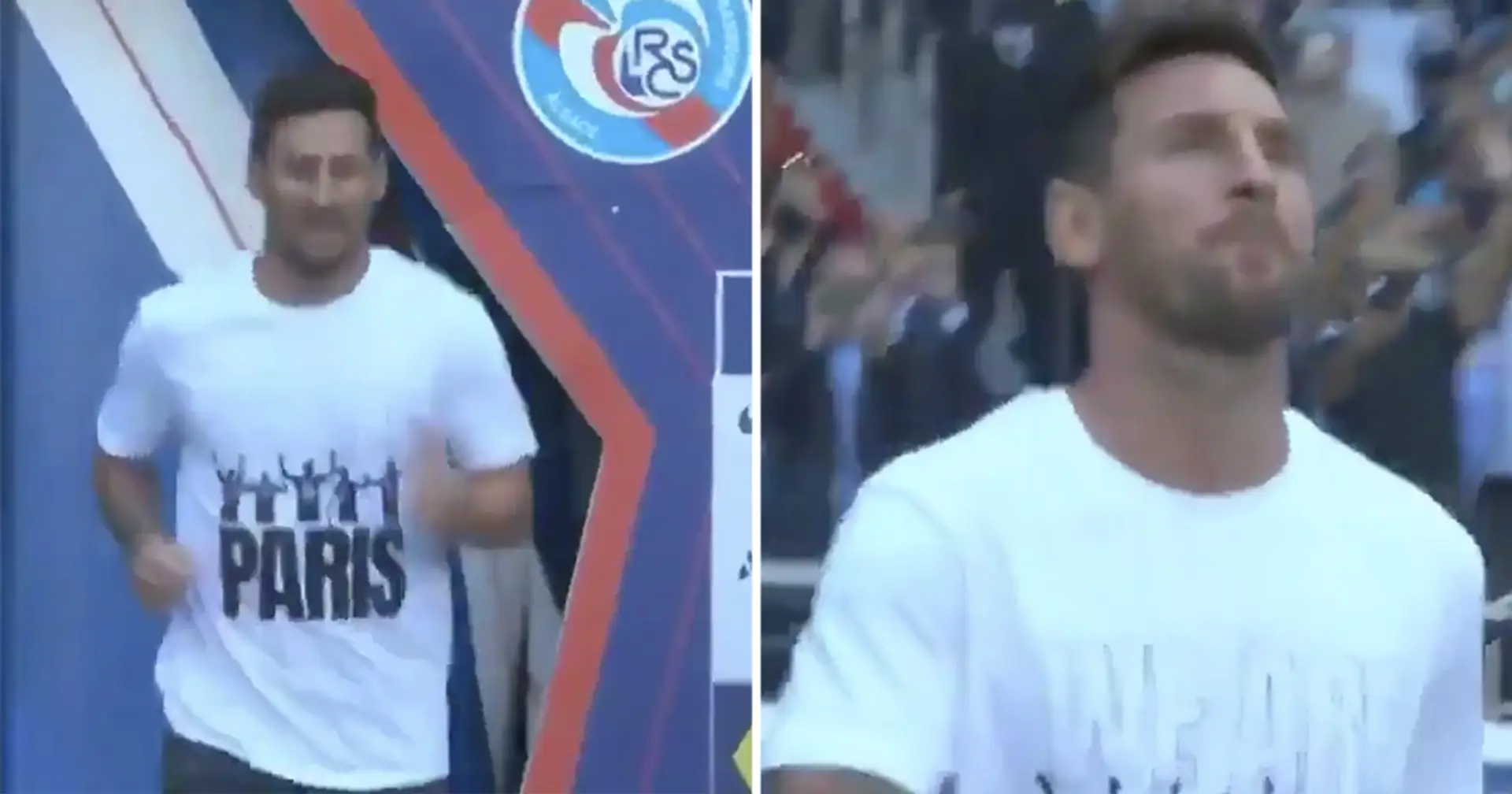 Messi unveiled as PSG player in front of 50,000 Parc des Princes crowd
