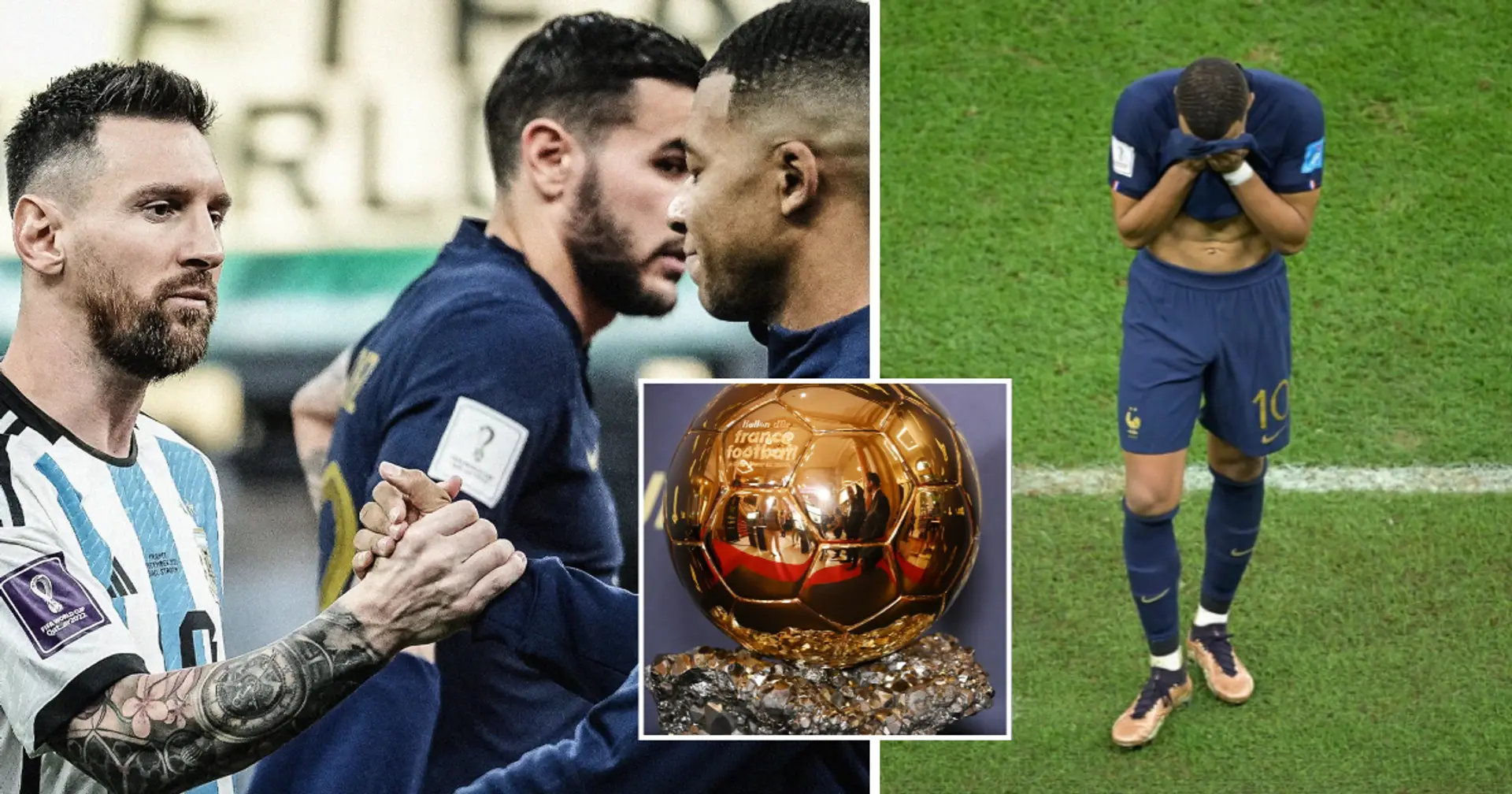 Kylian Mbappe: "Messi hat den Ballon d'Or verdient. In der Nacht nach dem WM-Finale wusste ich schon, wer den Preis bekommt"