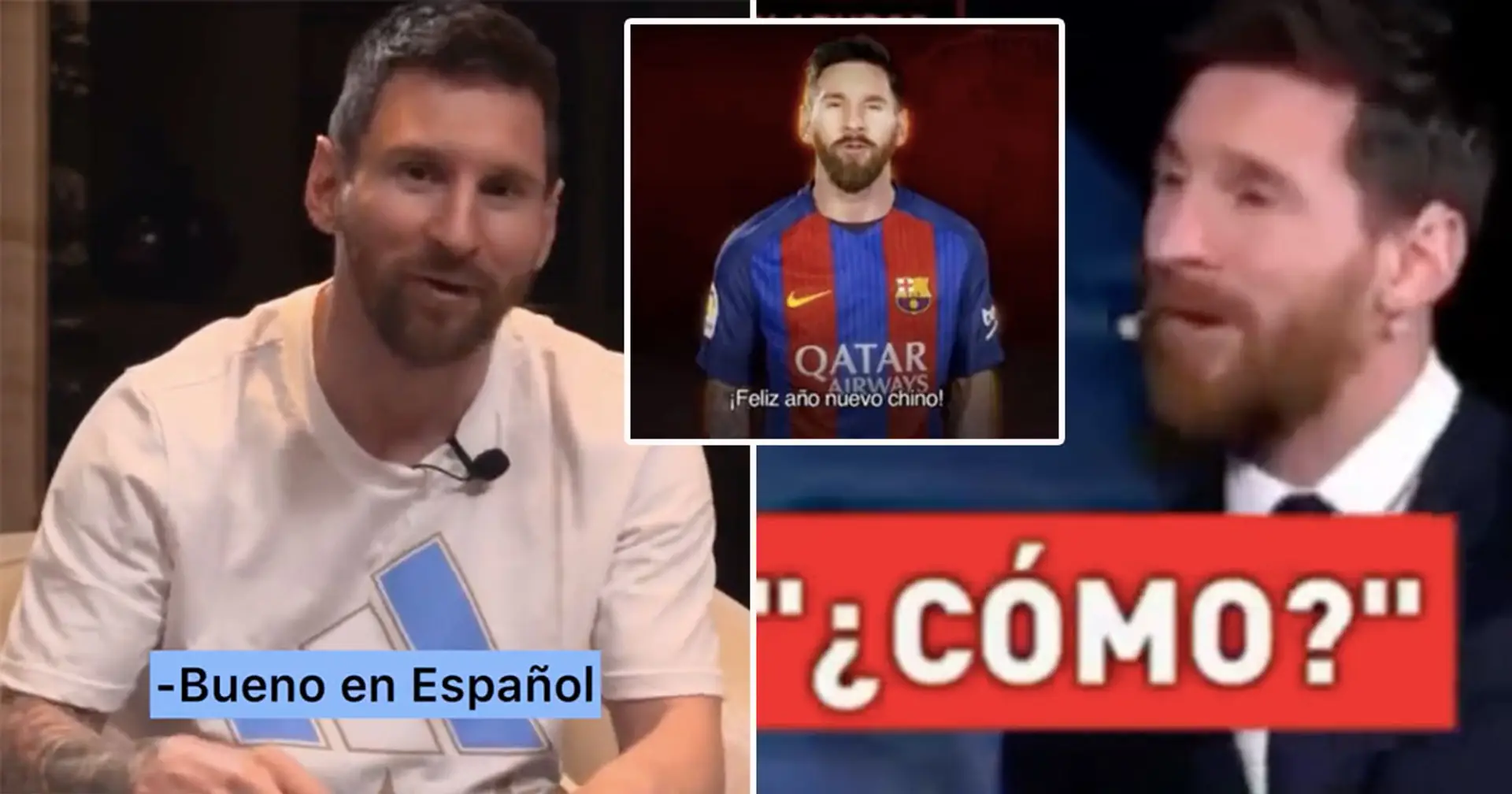 Lionel Messi hates speaking any language except Spanish - here are failed attempts to make him polyglot