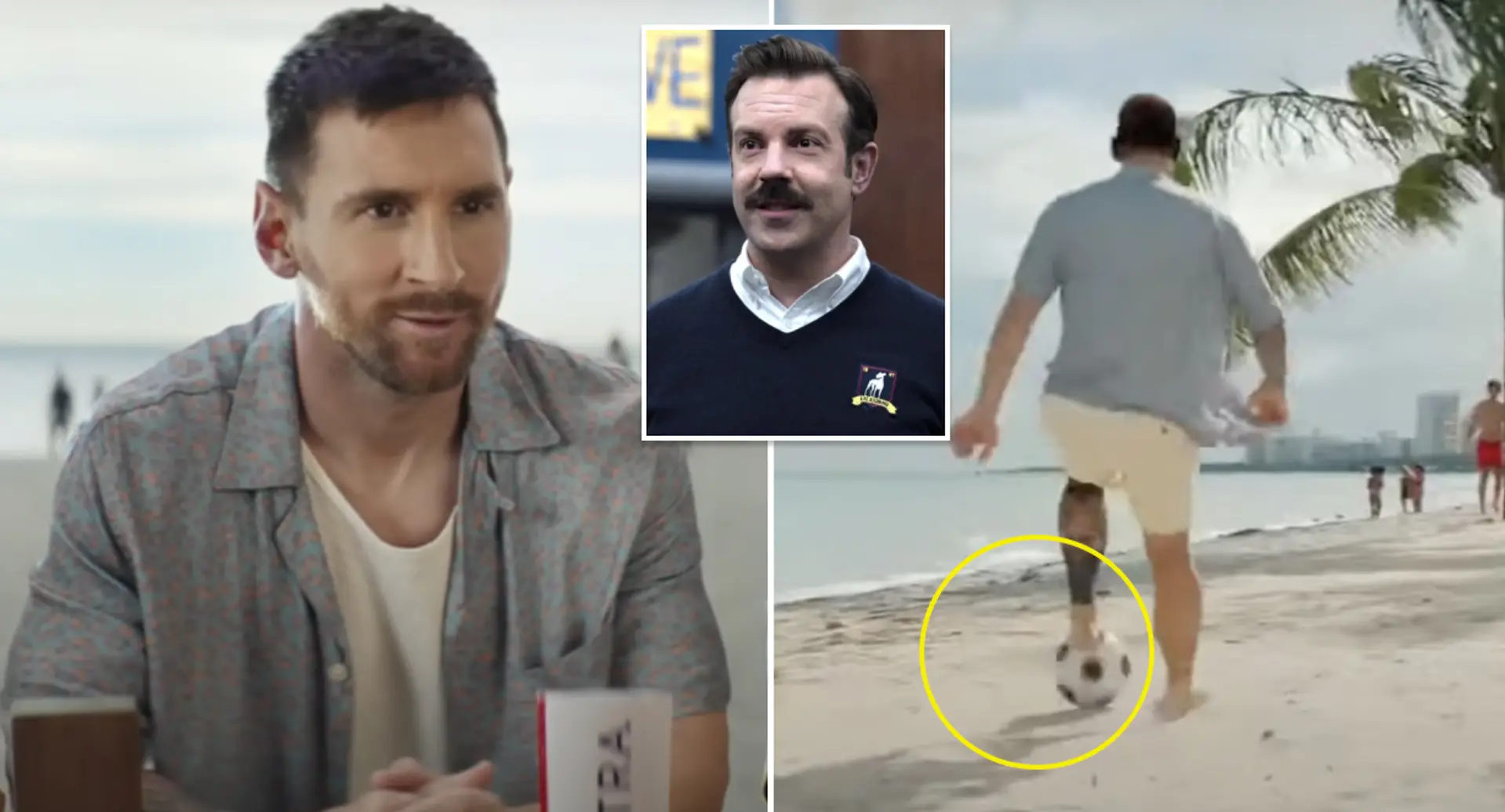 Una cosa sottovalutata che Leo Messi ha fatto nello spot del Super Bowl con 'Ted Lasso'