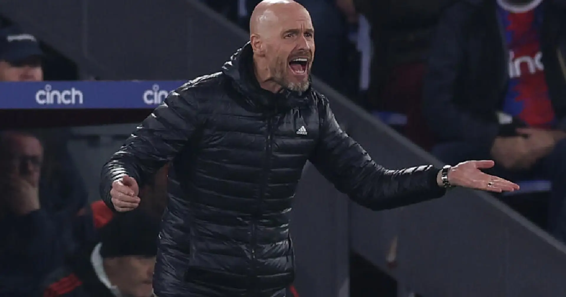 Revealed: What Ten Hag did at full time v Palace - his players applauded the fans 