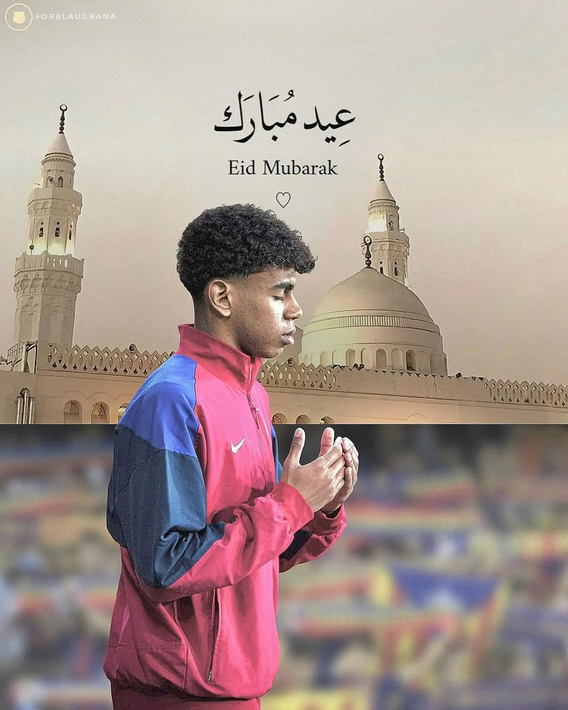 💙♥️| Eid Mubarak to all Muslims! (I am a Muslim) May Allah acce