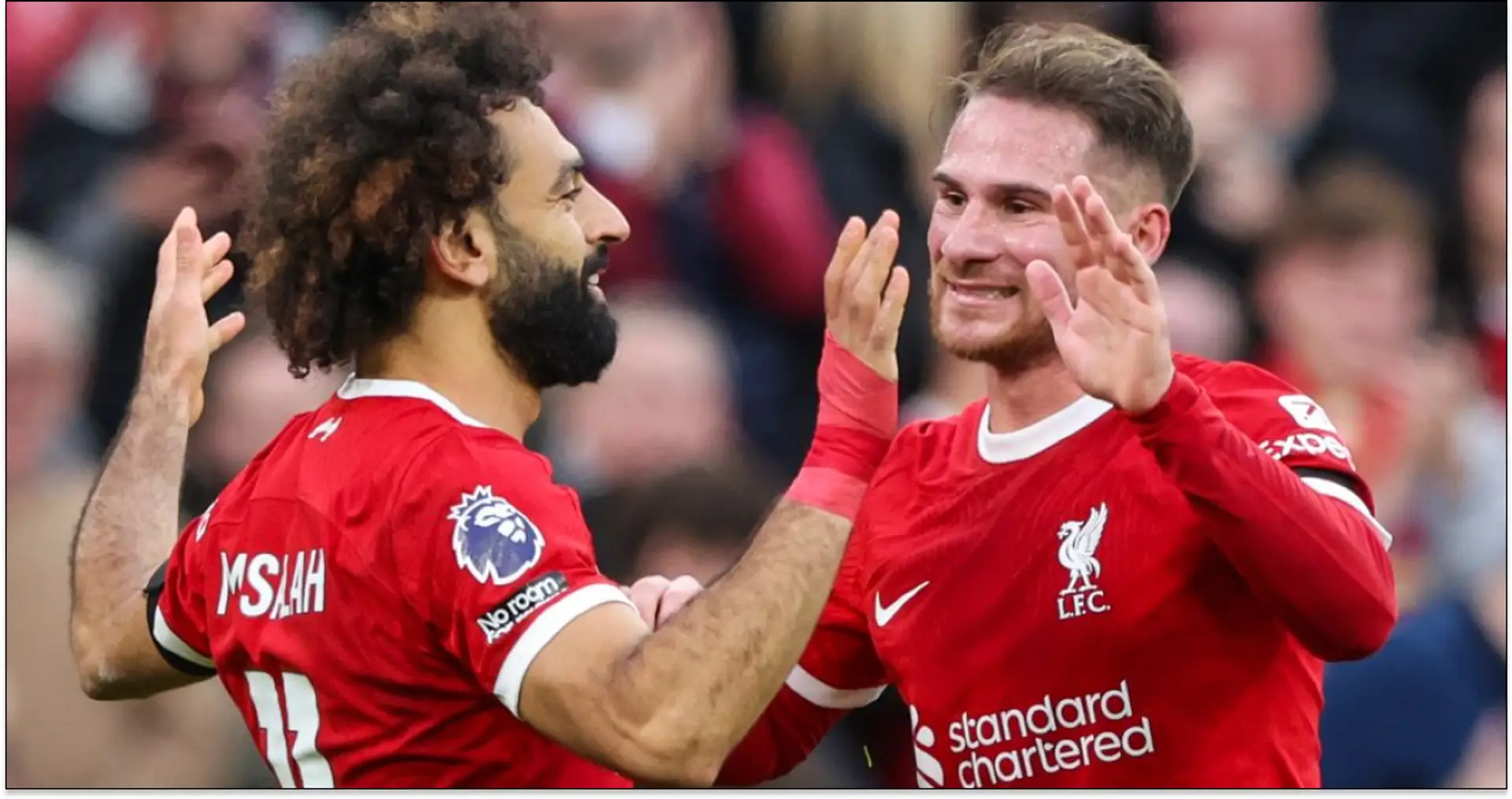 'He asked for passes during the week': Mac Allister talks Salah connection after assisting Mo v Brighton