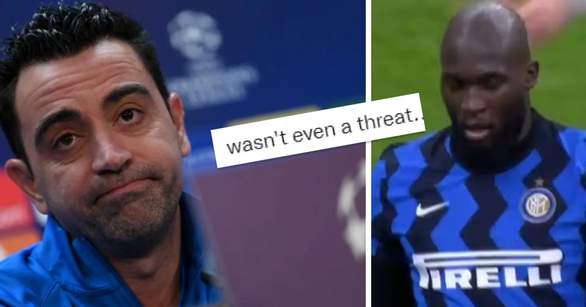 "Désavantage pour Barcelone" - Les cules réagissent alors qu'un joueur de l'Inter est incertain vs Barca