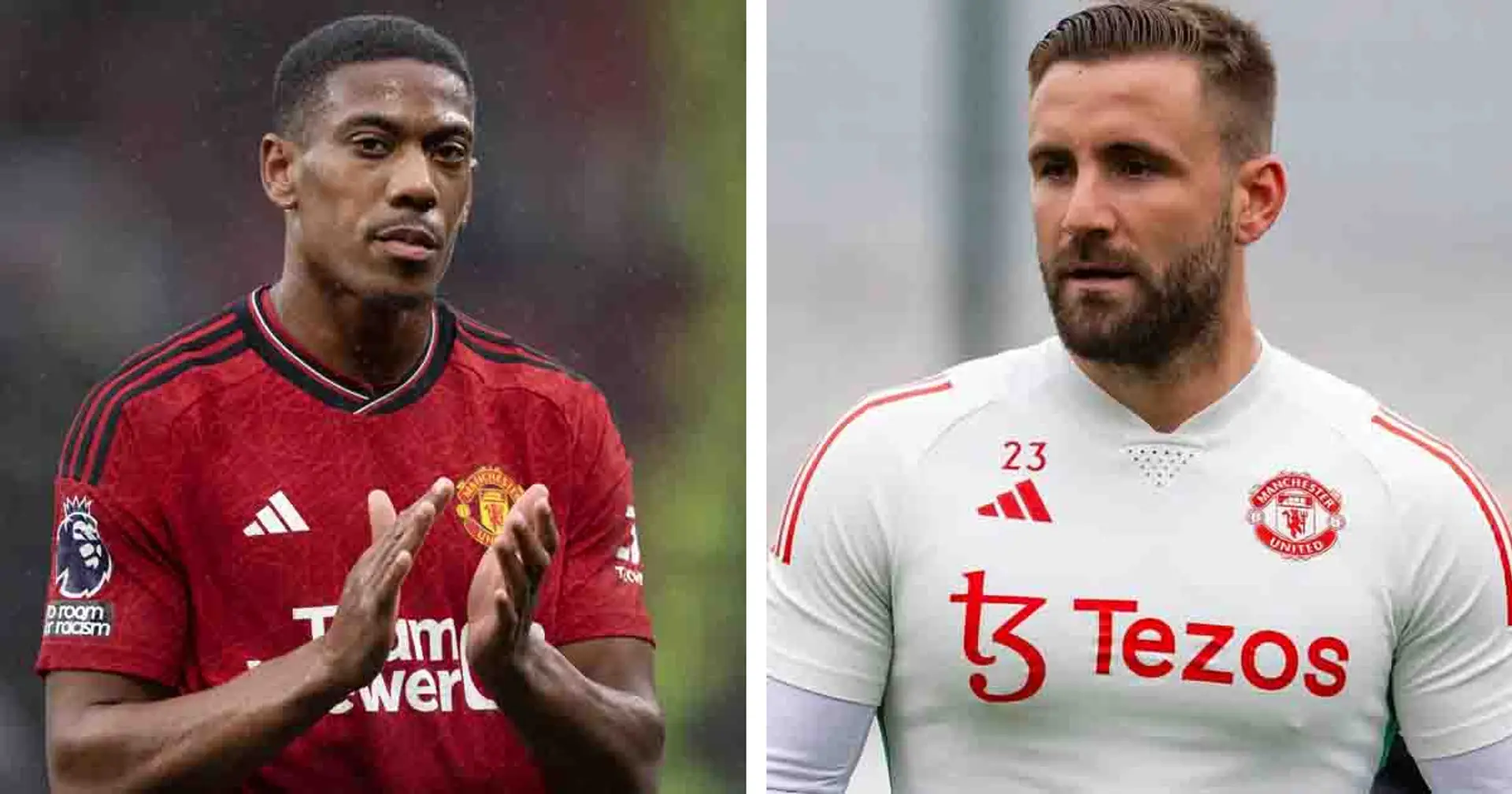 Revealed: Shocking number of games Martial and Shaw have missed since 20/21 season
