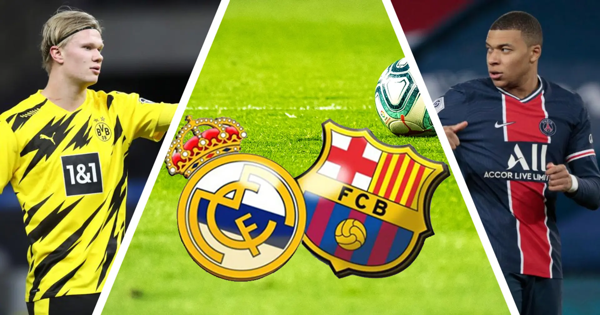 ¿Mbappé o Haaland? ¿Qué jugador funcionaría mejor en el Barça y cuál en el Madrid?