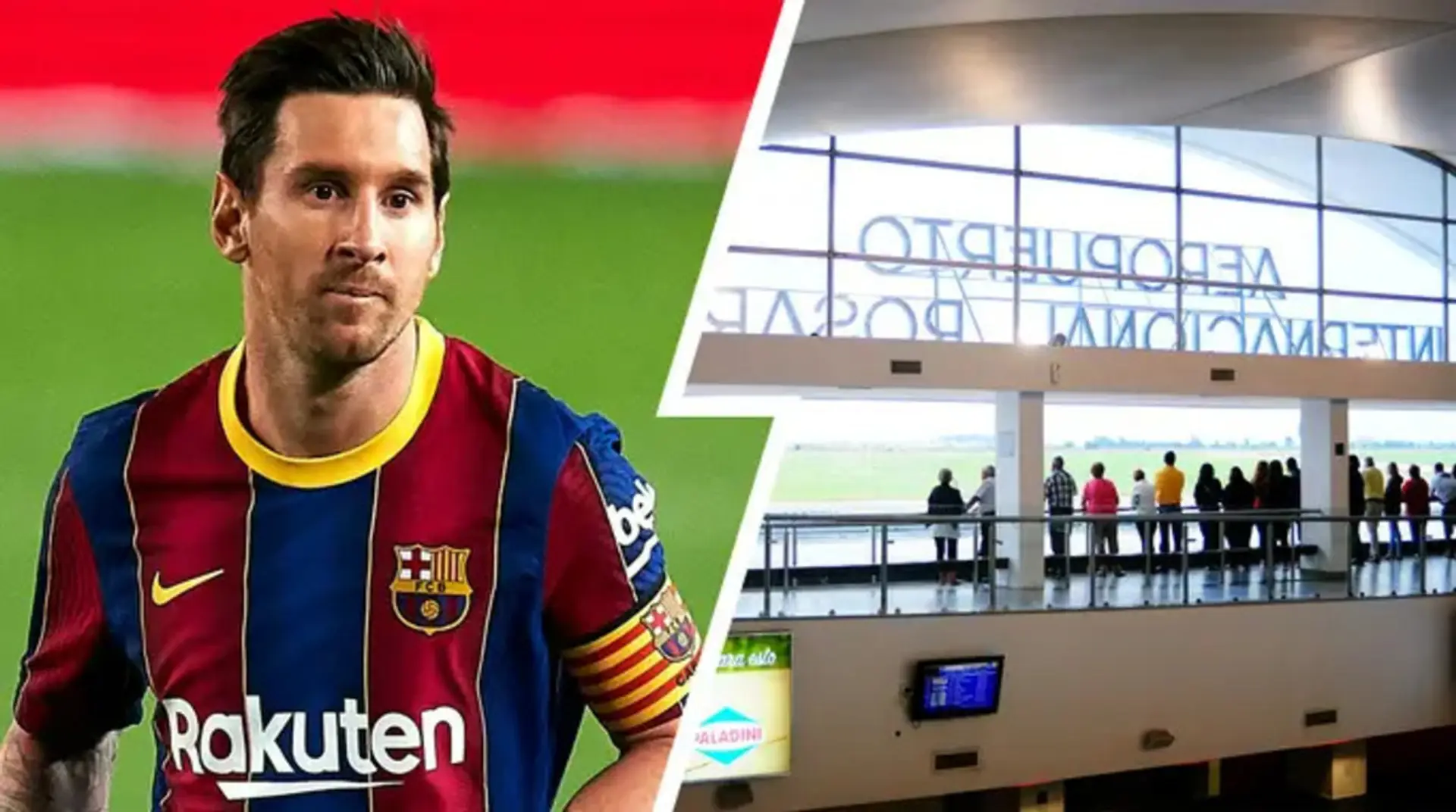 El vuelo de Messi se retrasa por amenaza de bomba en el aeropuerto de Rosario