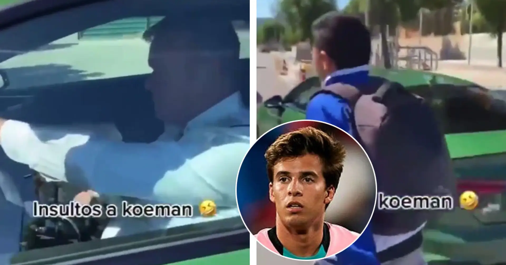 'Pon a Riqui, cab***': fans filmados insultando a Koeman en las calles