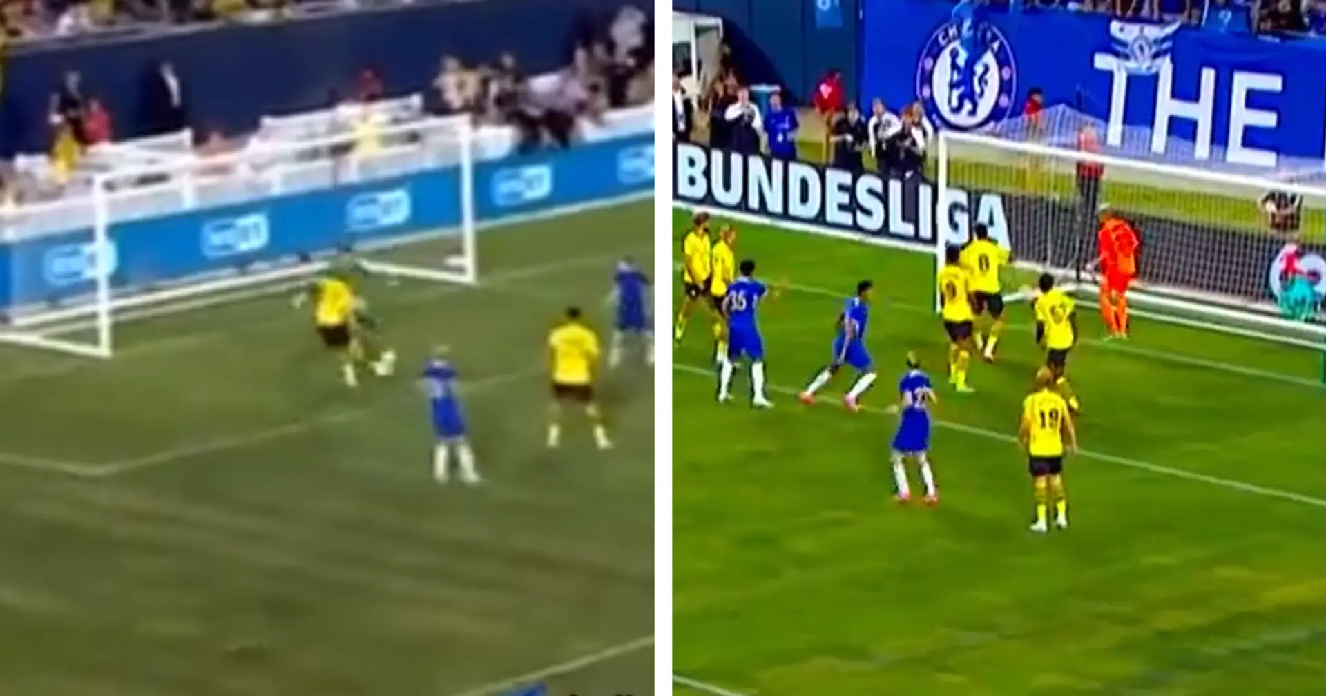 Borussia Dortmund spielt ein 1:1-Unentschieden gegen Chelsea (Video der Tore)
