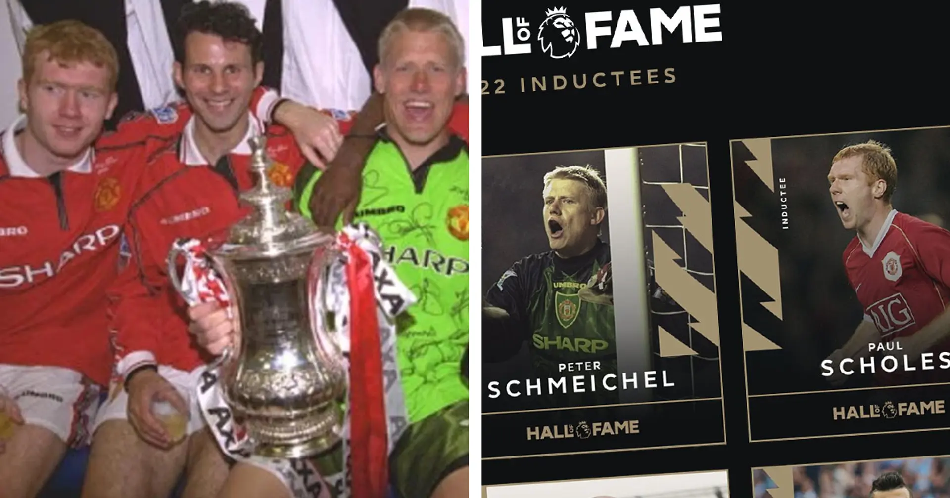 OFFICIAL: Paul Scholes and Peter Schmeichel inducted to Premier League Hall of Fame