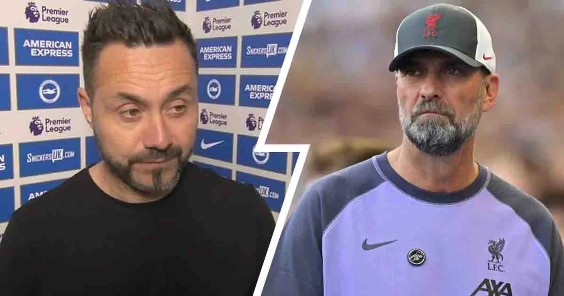 Roberto de Zerbi: ‘I have big respect for Klopp but Brighton played better than Liverpool’