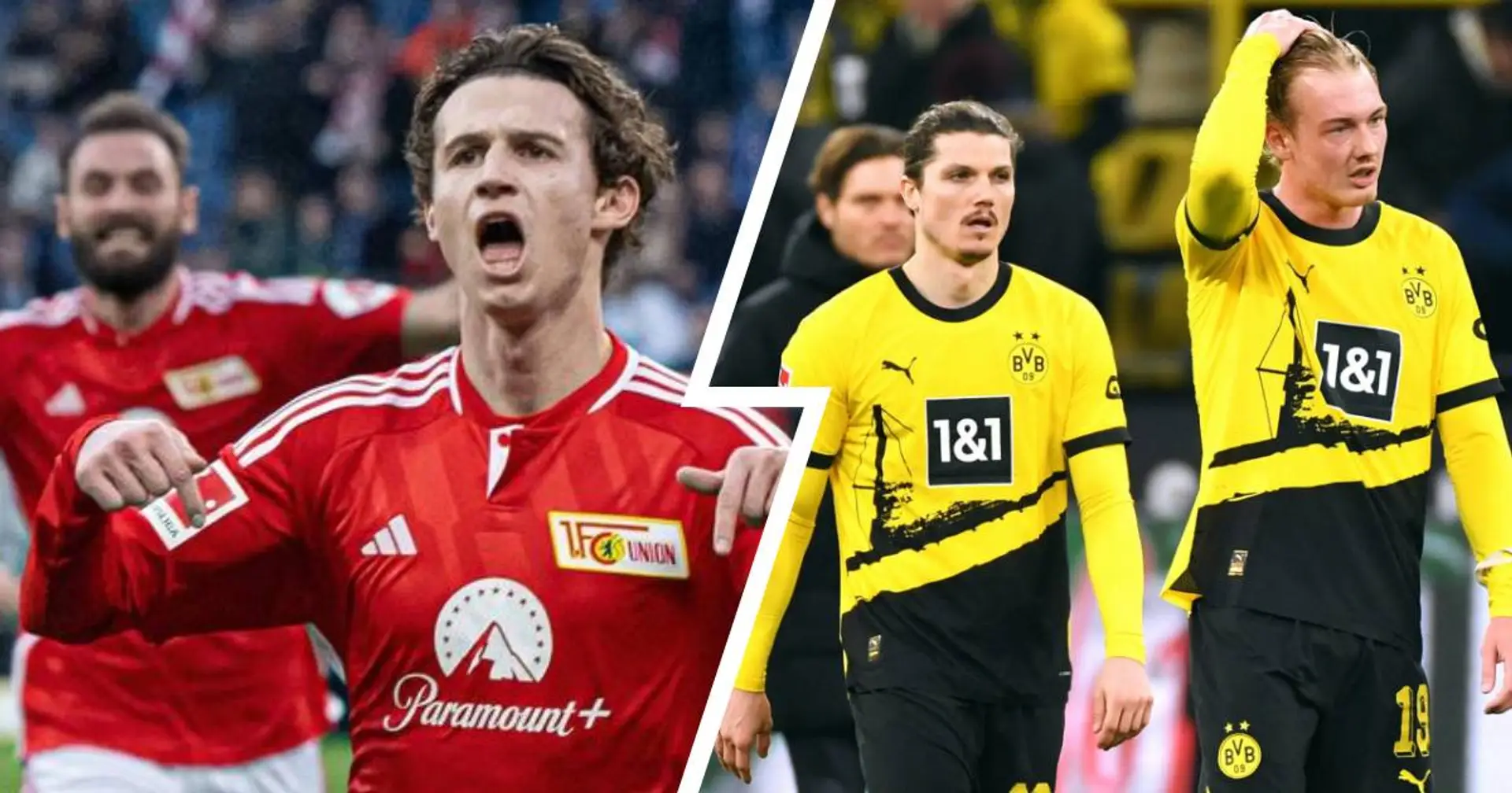Krass: In den letzten 10 BuLi-Spielen holte Union Berlin mehr Punkte als Borussia Dortmund