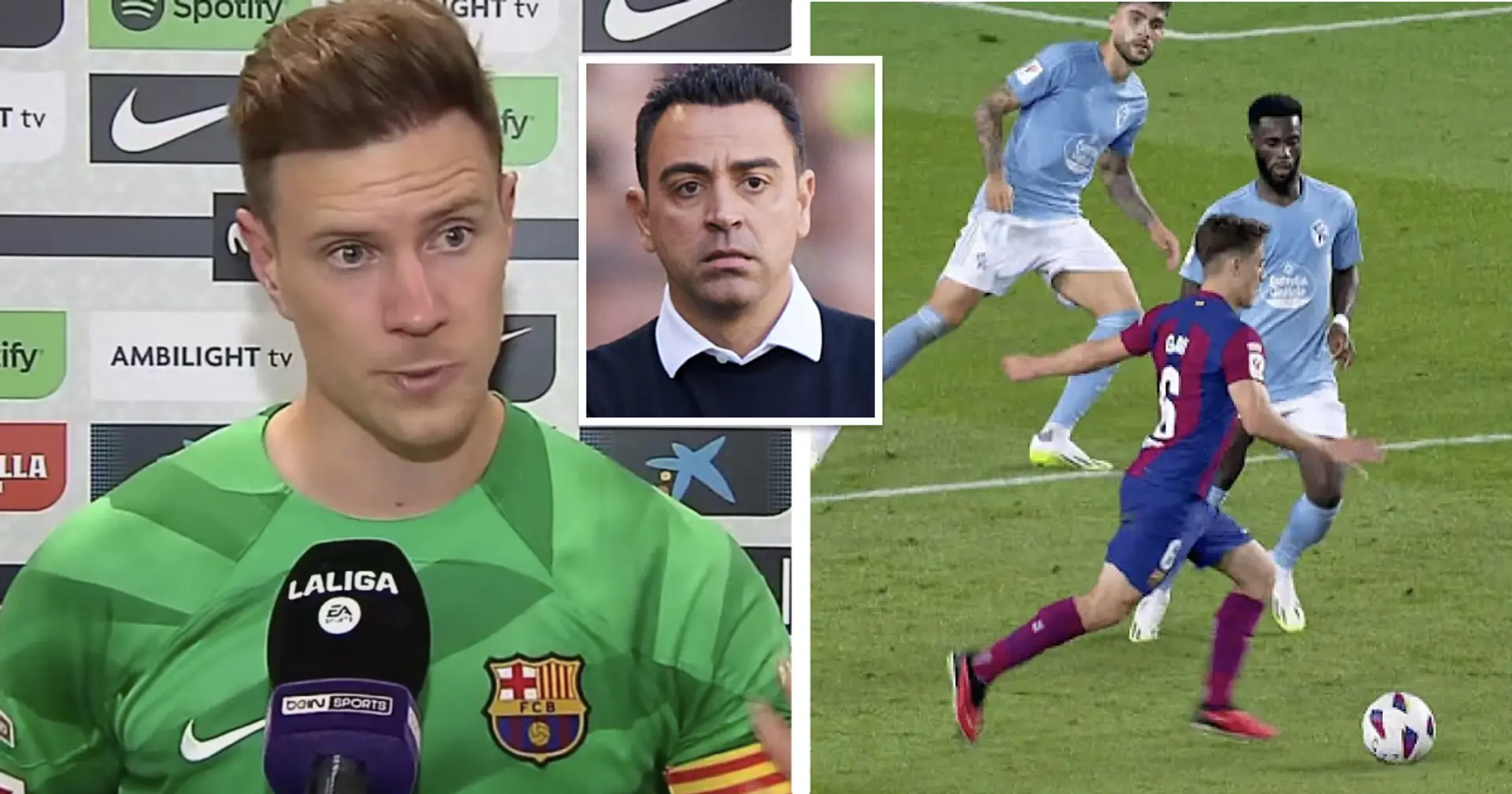 'He plays all the time': Ter Stegen calls Xavi for resting one Barca player