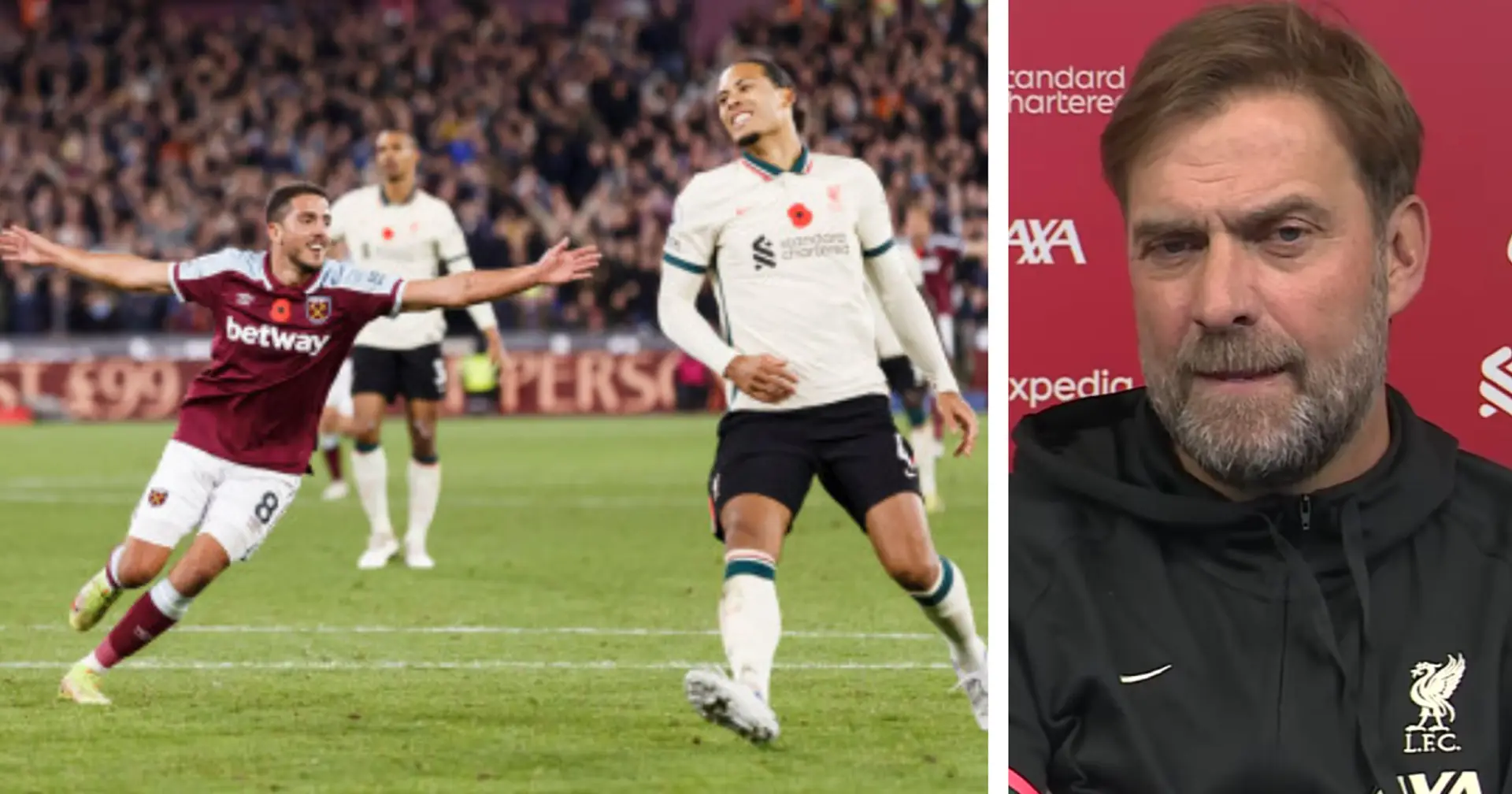 'We weren't patient enough': Klopp breaks down West Ham game