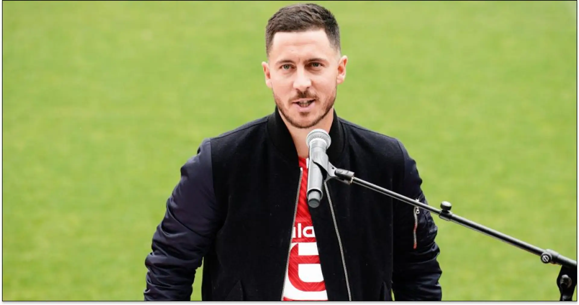 'This is Eden Hazard pitch so no gym, no running': Chelsea legend unveils pitch named after him