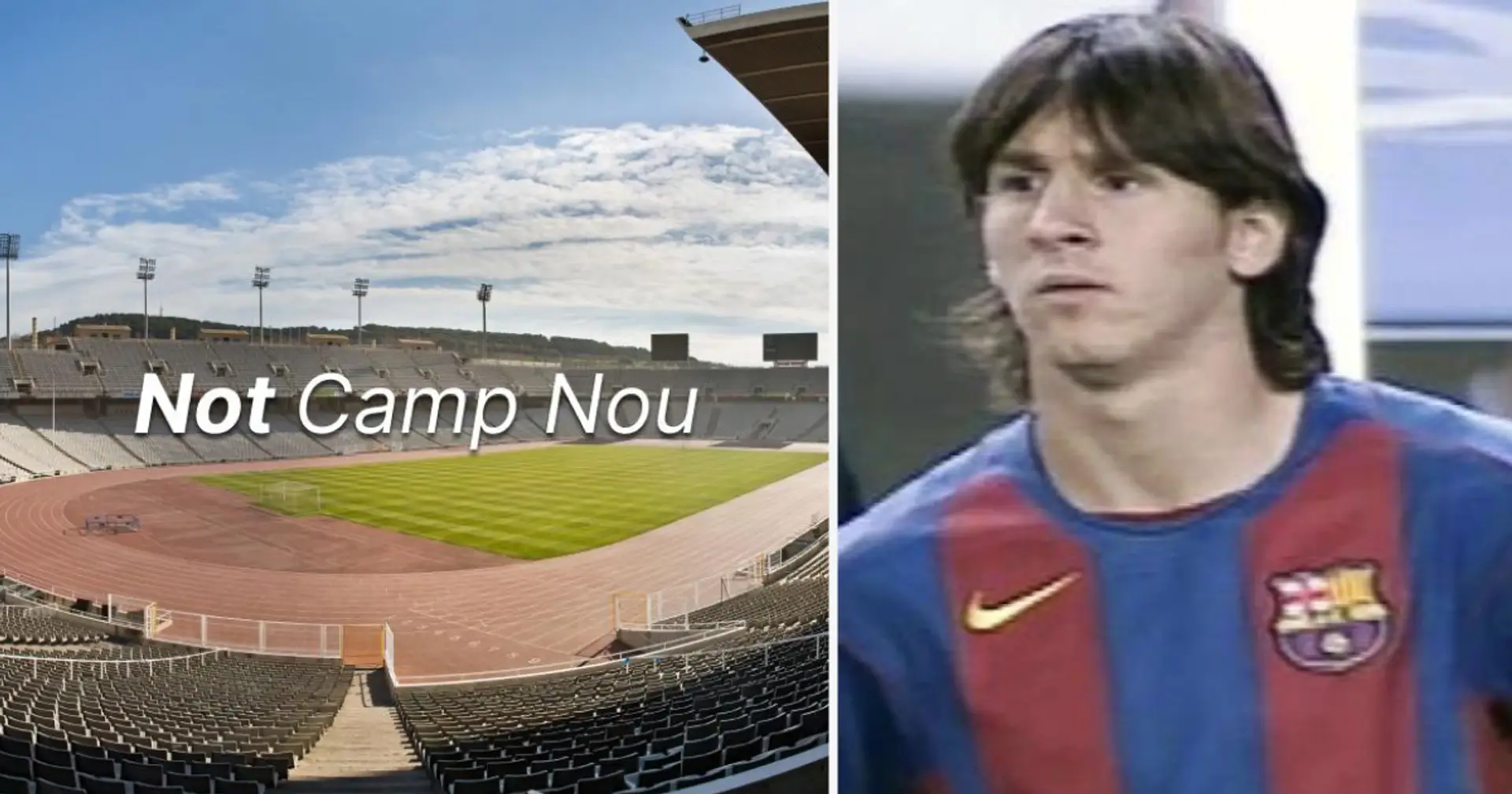 Leo Messi could make Barca return on same stadium he made Barca debut in La Liga - not Camp Nou