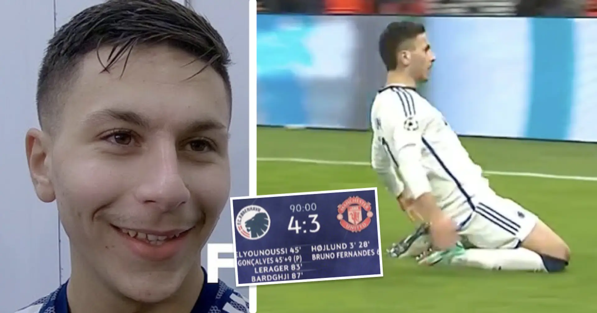17-year-old forward hits winner v Man United in Champions League – he once said he'd like to play for Real Madrid