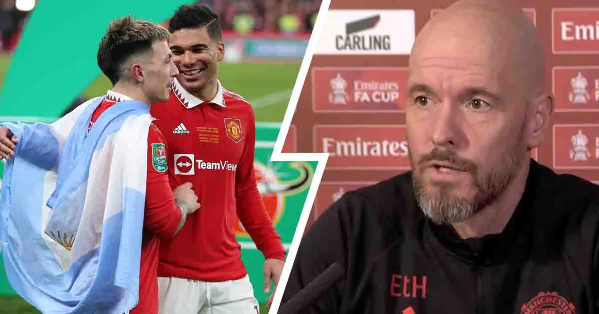 Ten Hag rules out Casemiro and Martinez for Wigan clash, hints at potential return period