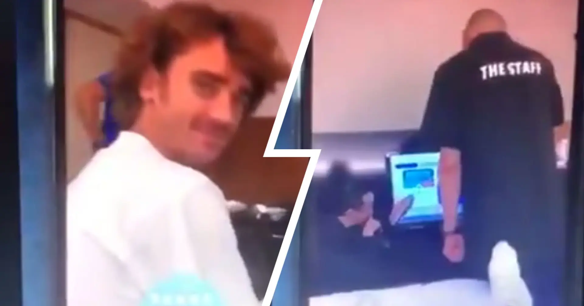 Leaked footage shows Griezmann and Dembele mocking Asian technicians at hotel, accused of racism