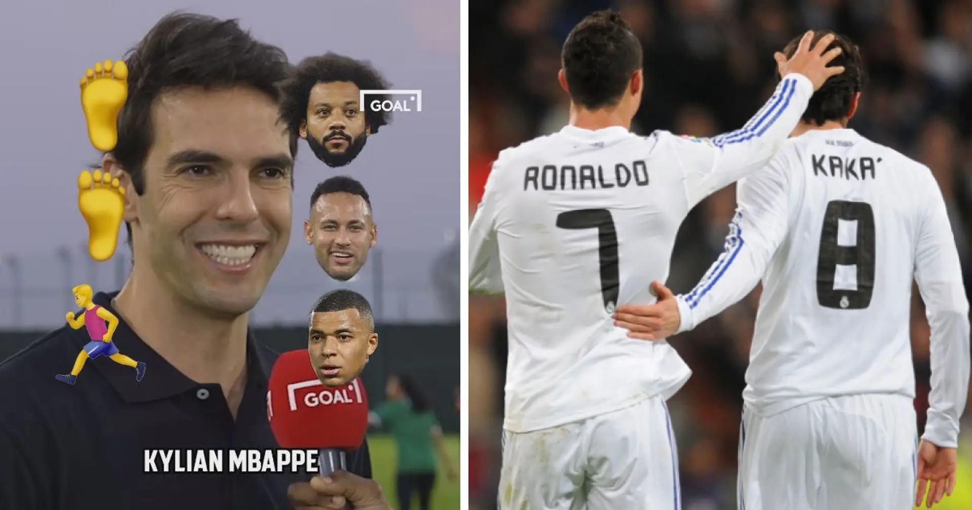 Kaka builds his perfect footballer, snubs Ronaldo and includes two Man City players in the process 