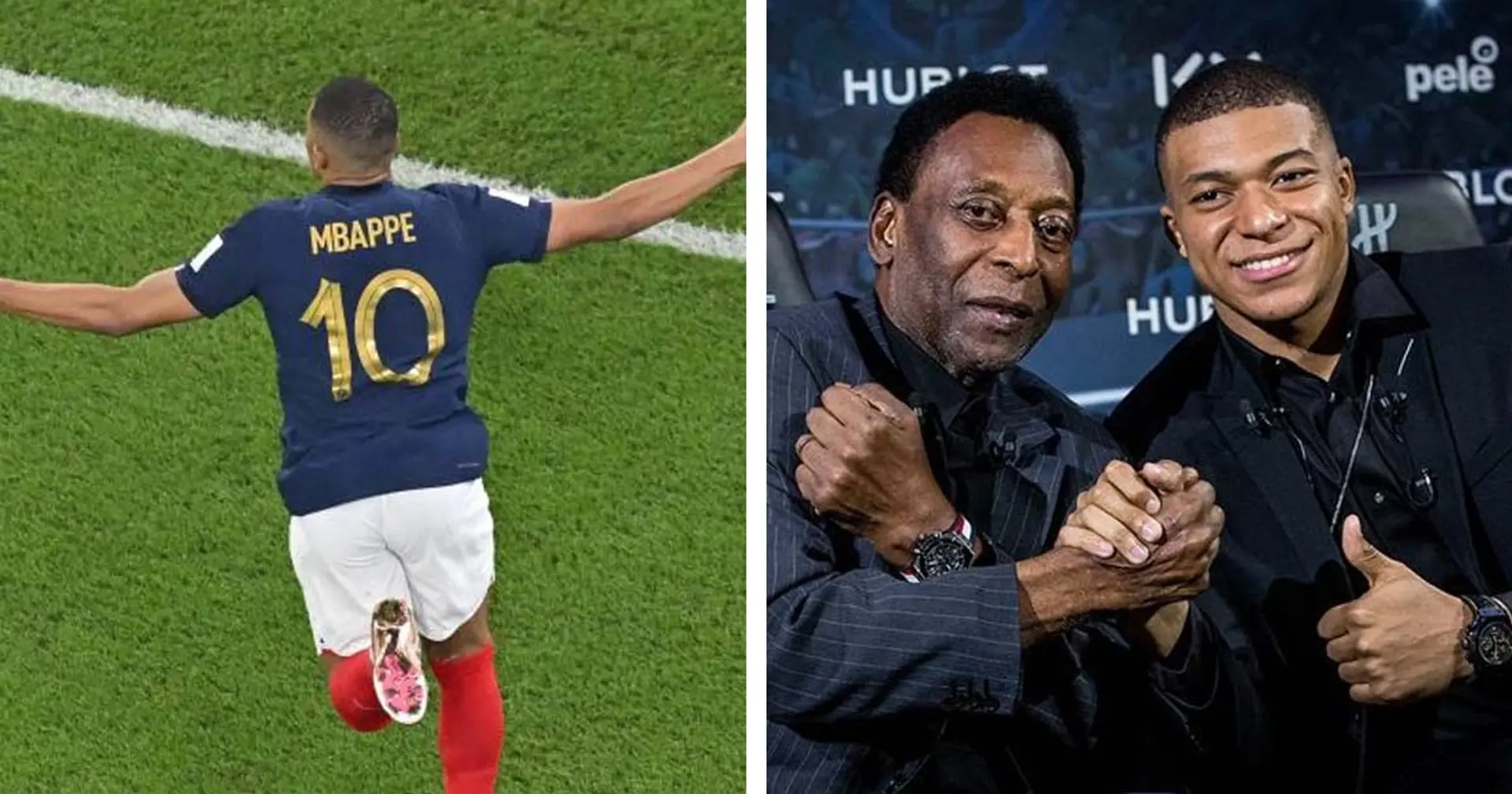 A la table de Pelé et 2 autres stats que Mbappé a atteint après son doublé avec la France
