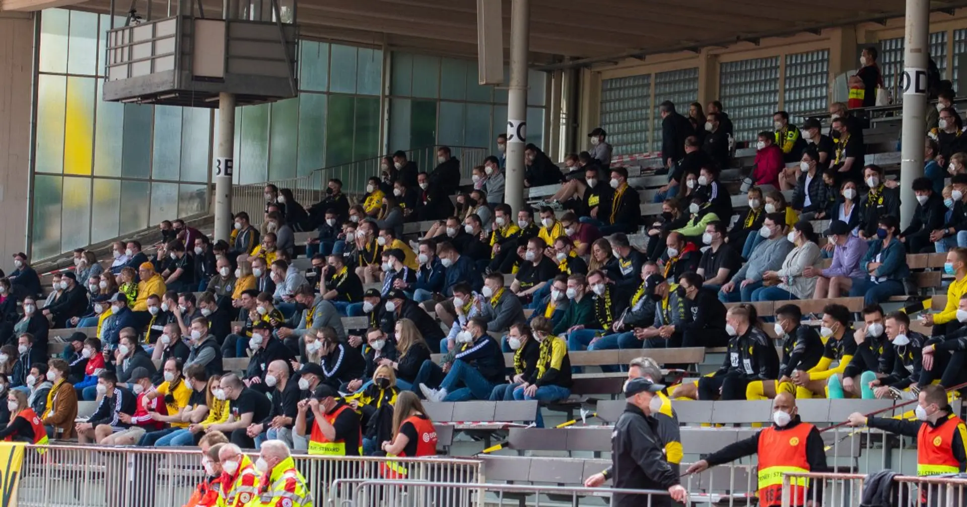 500 Fans durften das Spiel der BVB-Amateure besuchen!