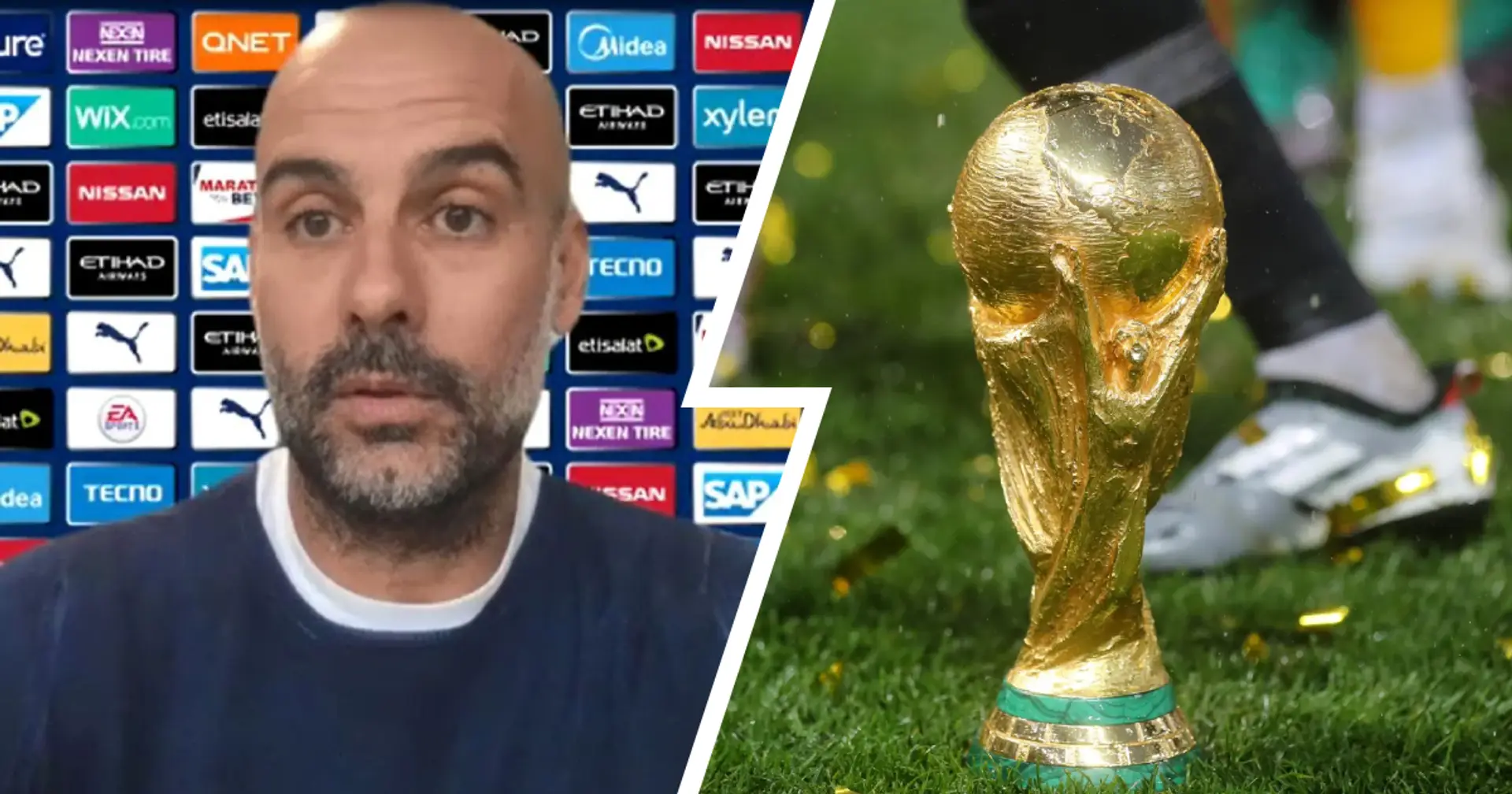 "Sie müssen keine Ideen kriminalisieren": Pep Guardiola verrät seine Haltung zum Vorschlag, die WM alle 2 Jahre auszutragen