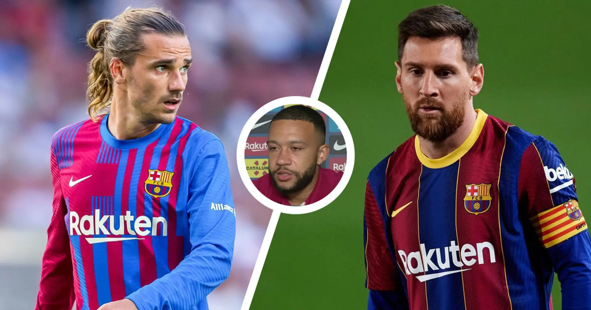 Depay se confie sur la connexion entre lui et Griezmann, il a hâte de jouer avec Messi