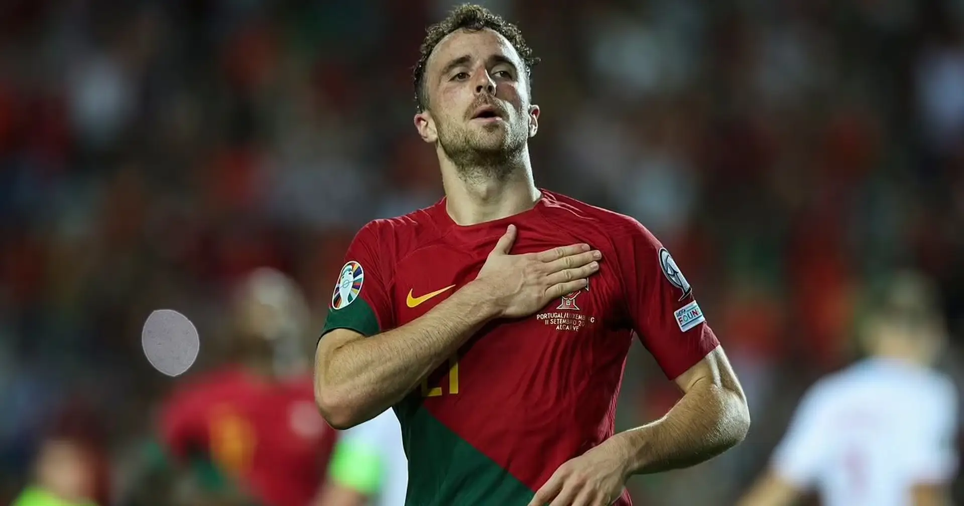 Diogo Jota bags two goals and an assist as Portugal thump Luxembourg 9-0