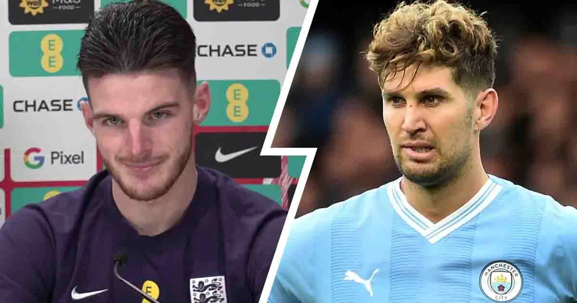 'He didn't even know': Declan Rice reveals John Stones bizarre response to upcoming Arsenal-Man City clash