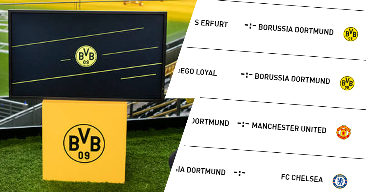 Freundschaftsspiele von Borussia Dortmund bei der Saisonvorbereitung 2023/24 Spiele, Termine, Kader und Übertragung