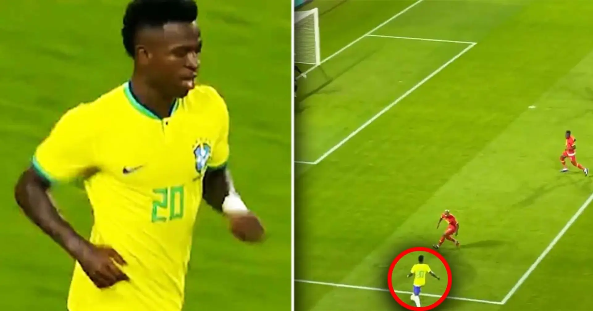 'Similar a Modric': La espectacular habilidad de Vinicius con Brasil se vuelve viral