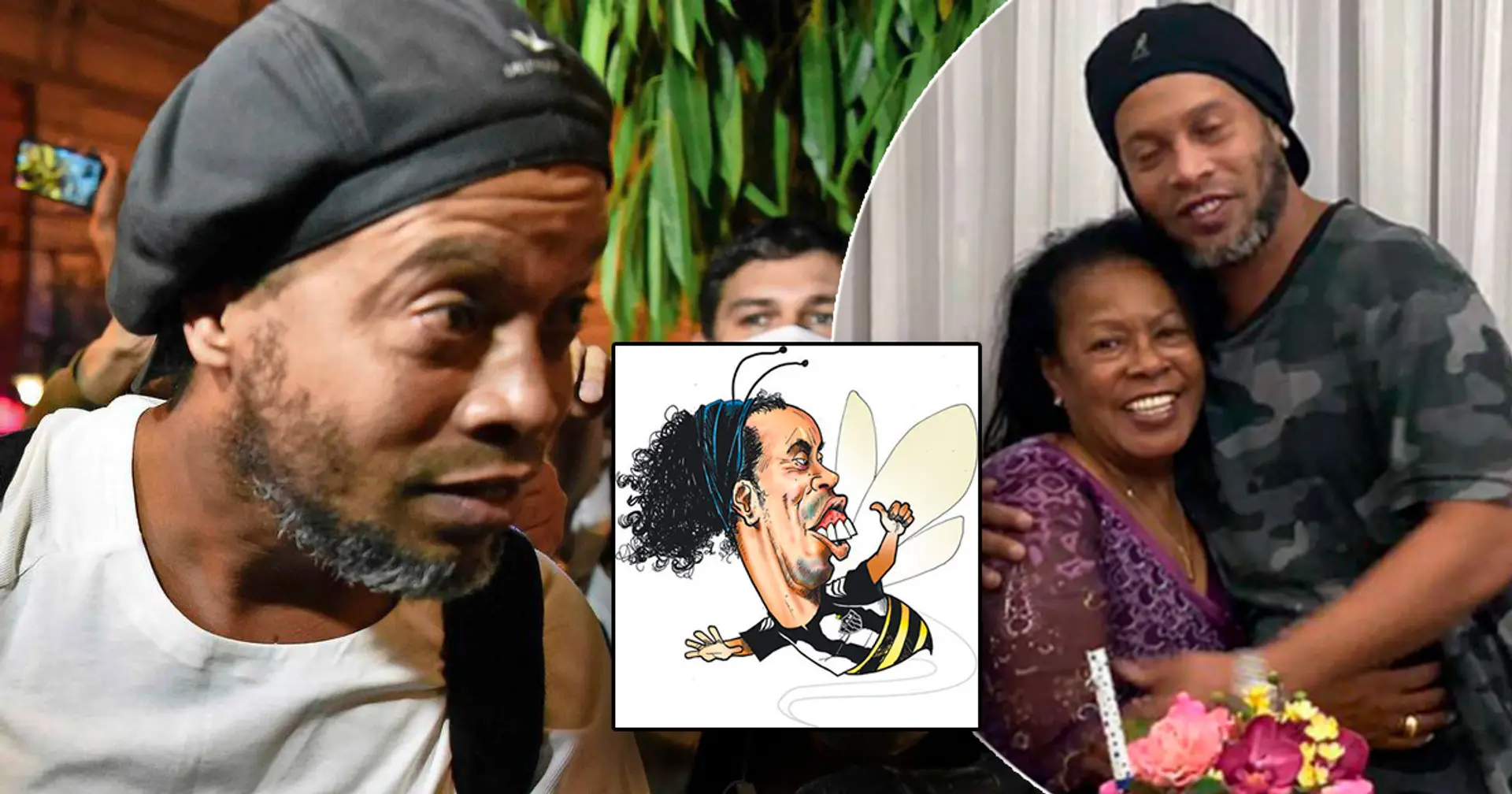Ronaldinho has a bees species with number 49 named after him in Brazil - even he can't believe it!