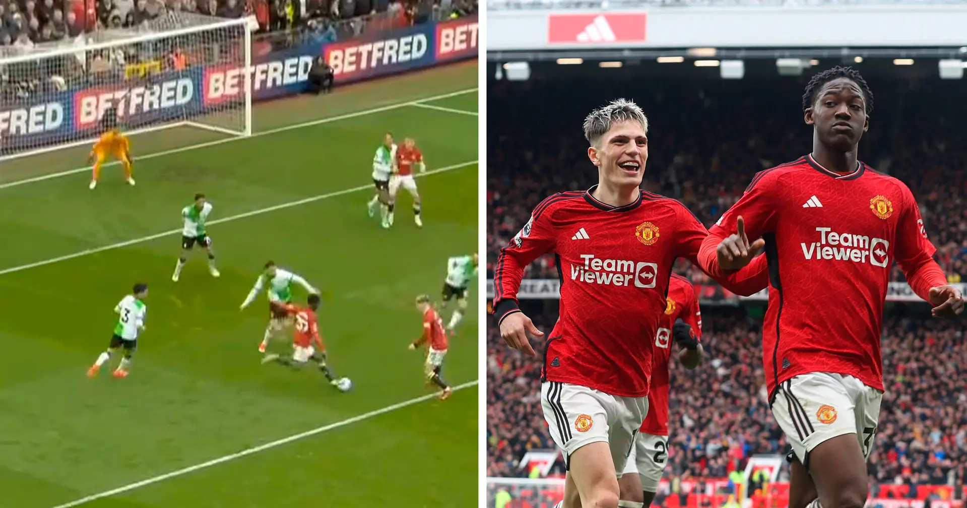 'The team should be built around him': Man United fans react to a fantastic Mainoo screamer
