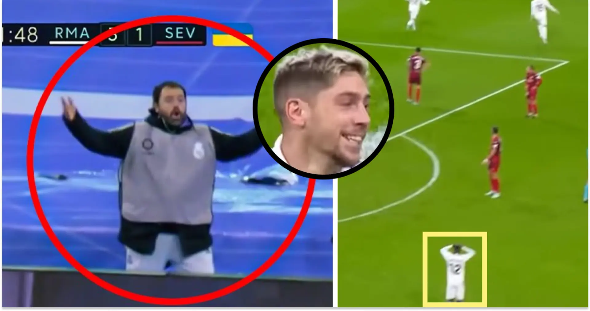 Camavinga, Ancelotti, Vazquez, stadium worker: 6 brilliant reactions to Valverde golazo v Sevilla