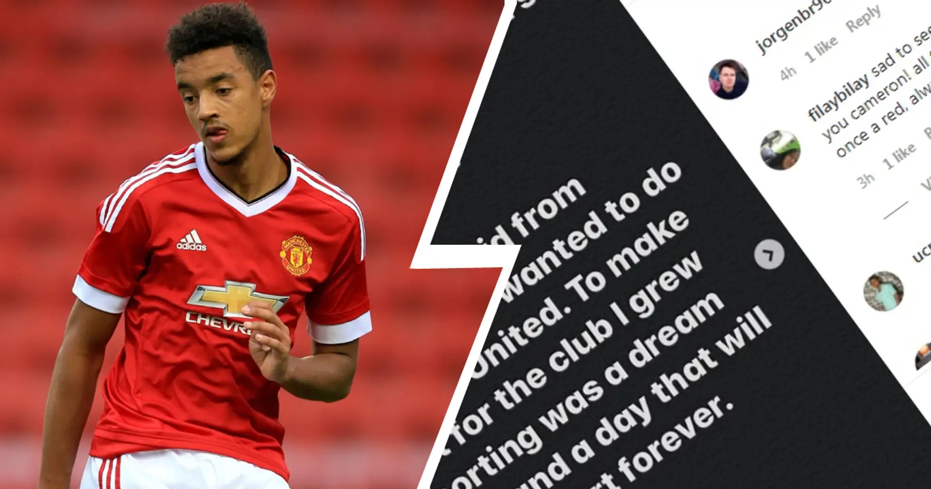 Borthwick-Jackson bids farewell to Man United: 'To make my debut for the club was a dream come true'