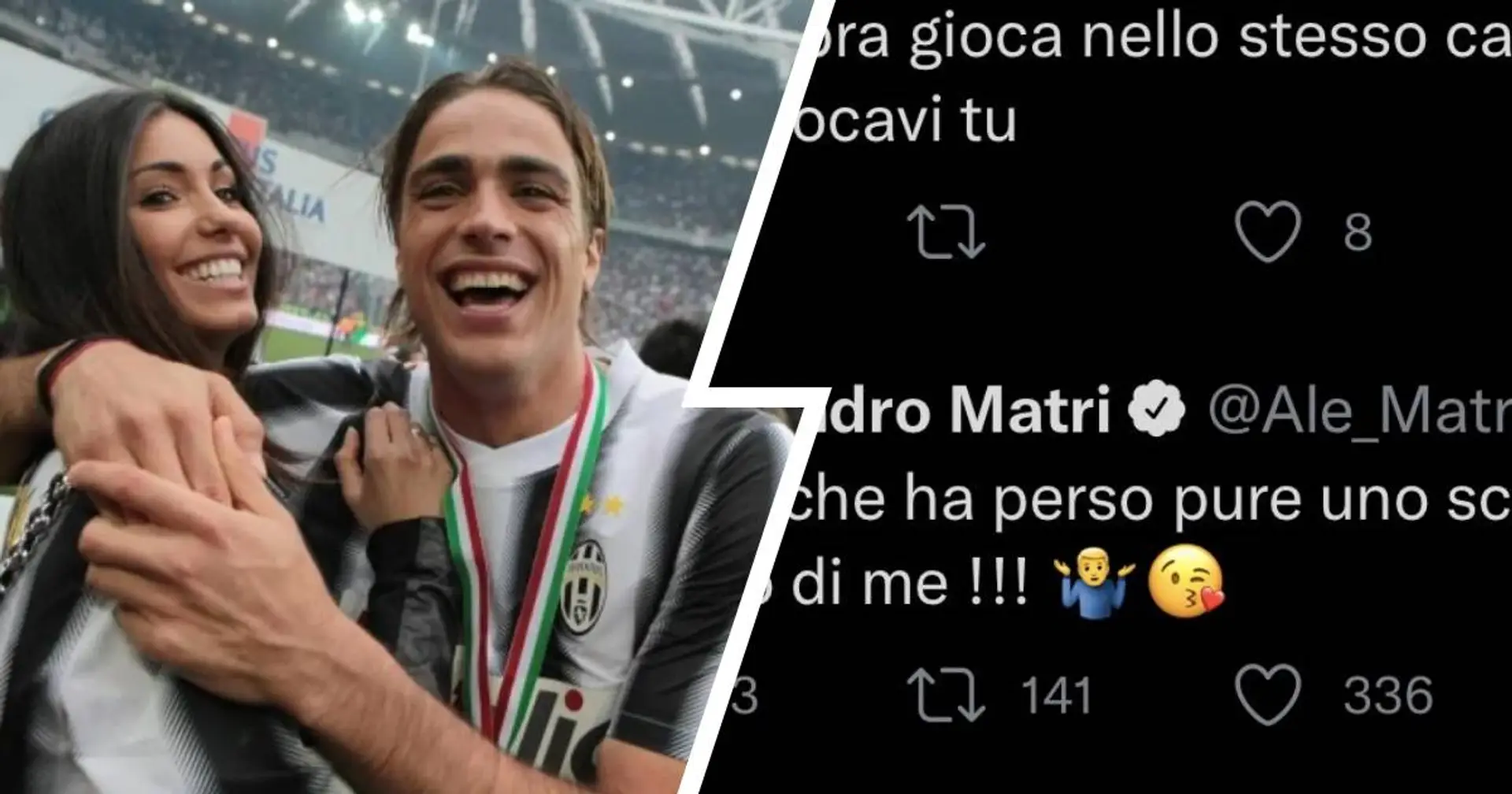 "Pensa che ha perso pure uno Scudetto contro di me!", il 'Mitra' Matri distrugge un tifoso del Milan sui social  