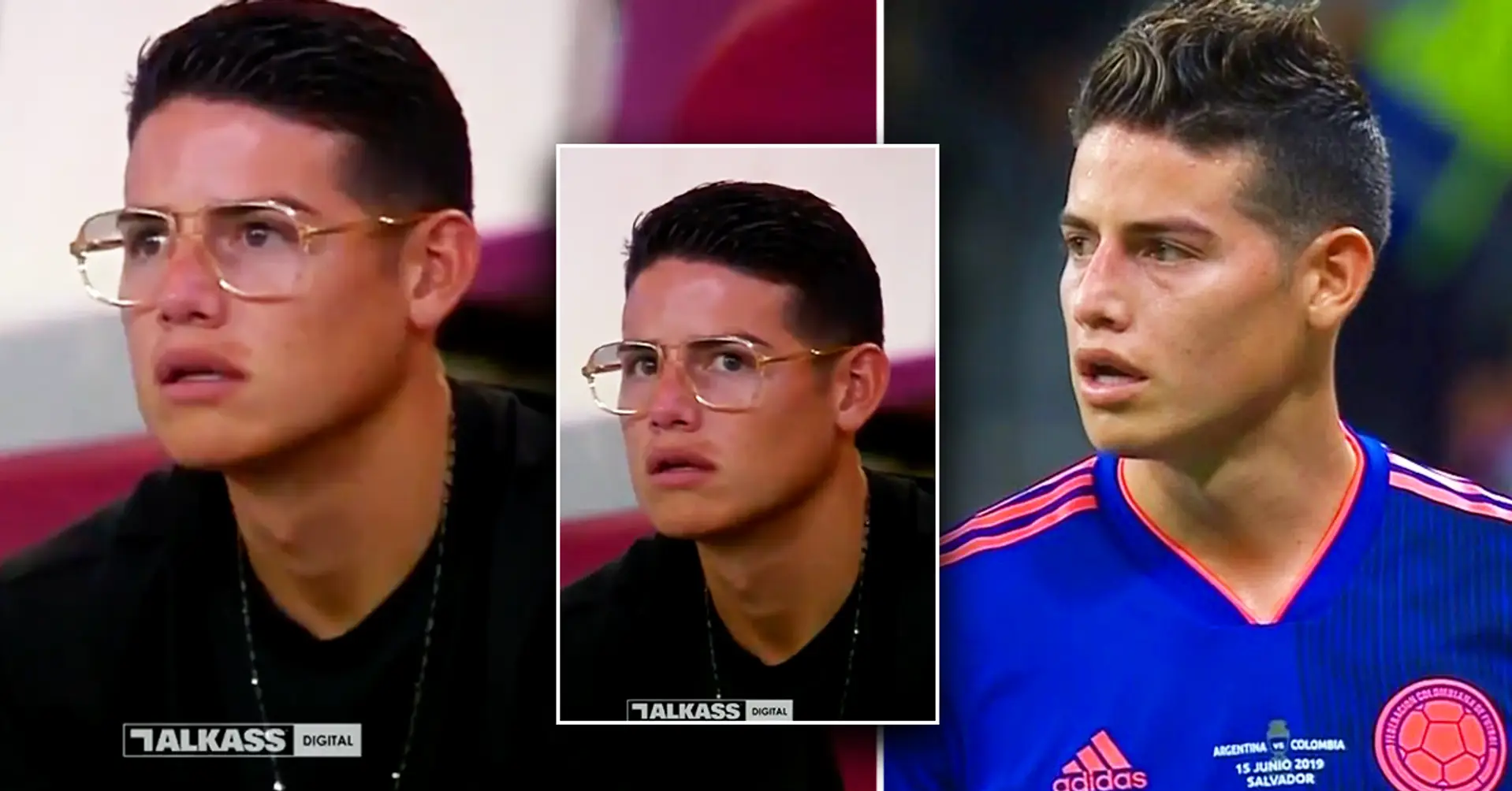 James Rodriguez went to Qatar to watch his new team – footage of his reaction went viral