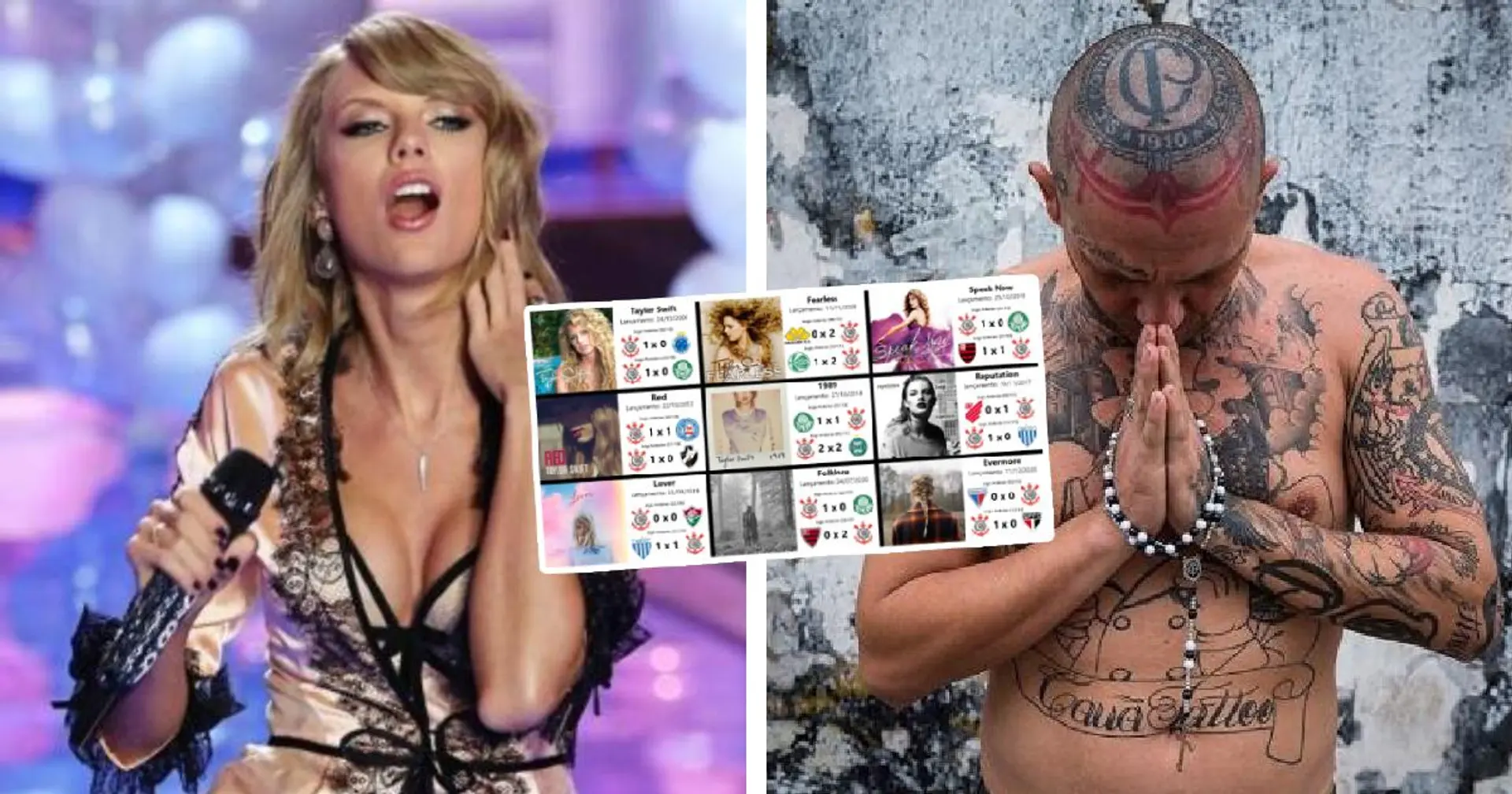 '¡Gracias Taylor Swift!': Los fanáticos del Corinthians tienen pruebas de que la estrella del pop es su Diosa