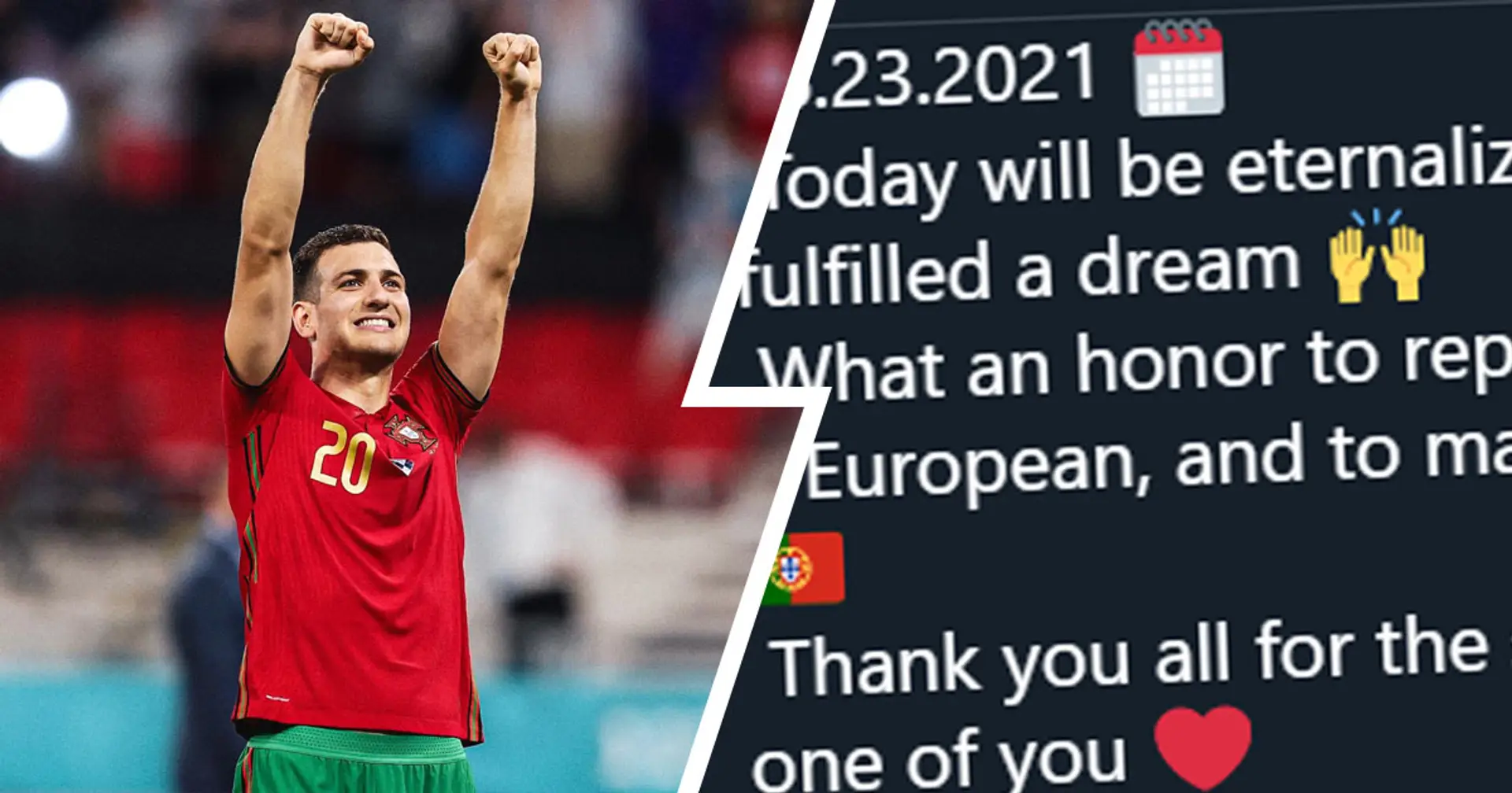 'What an honour': Dalot reacts to making senior debut for Portugal in France clash