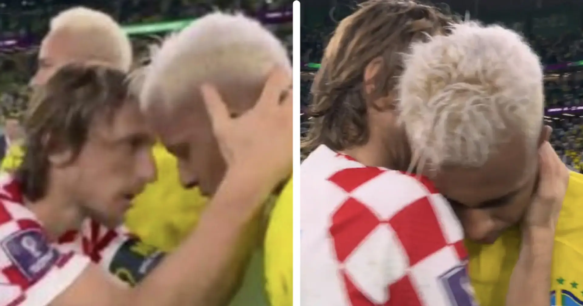 "Fils": ce que Luka Modric a dit à Rodrygo après que la Croatie ait éliminé le Brésil de la Coupe du monde