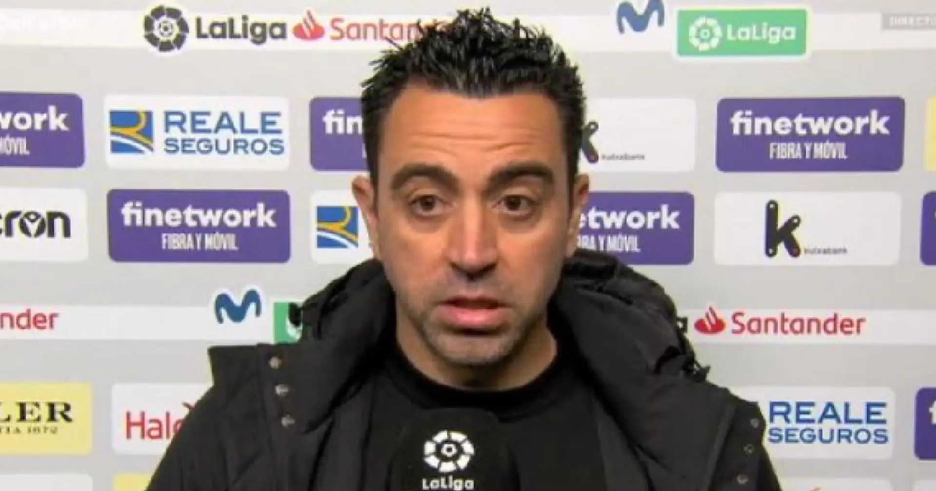 Xavi: We were the best team, we deserved to win