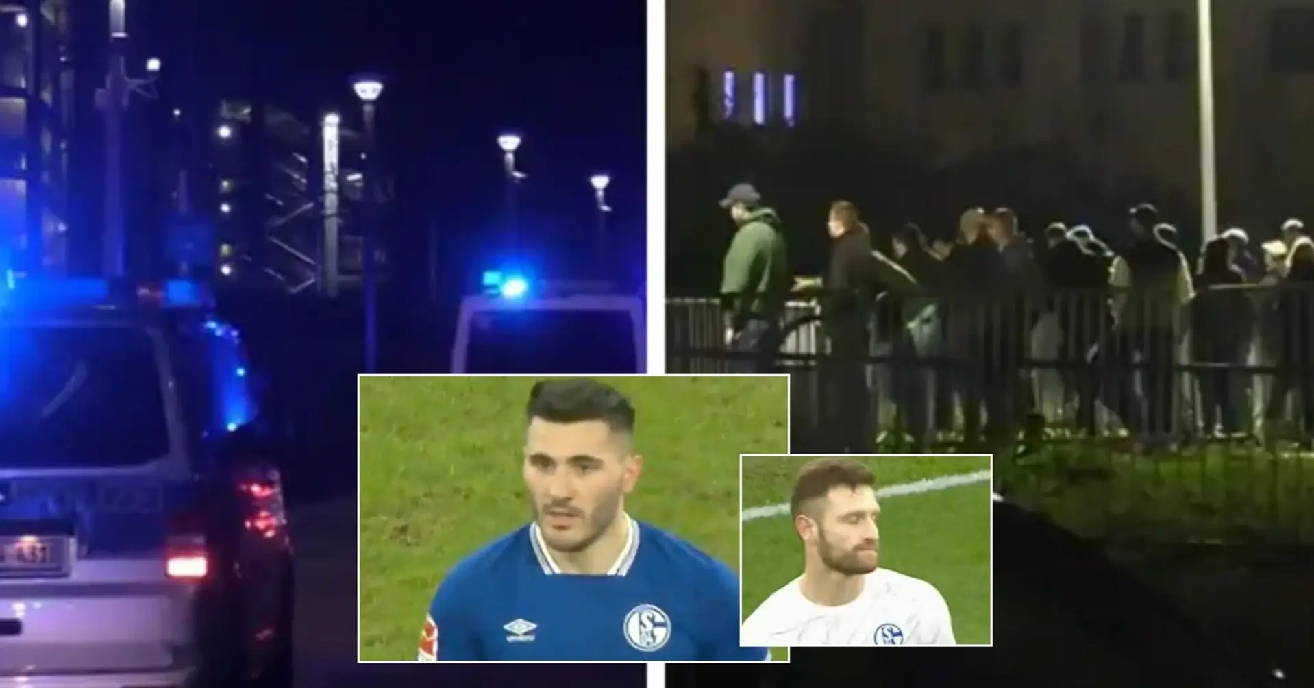 Madness in Germany: furious Schalke fans chase players down the street after relegation