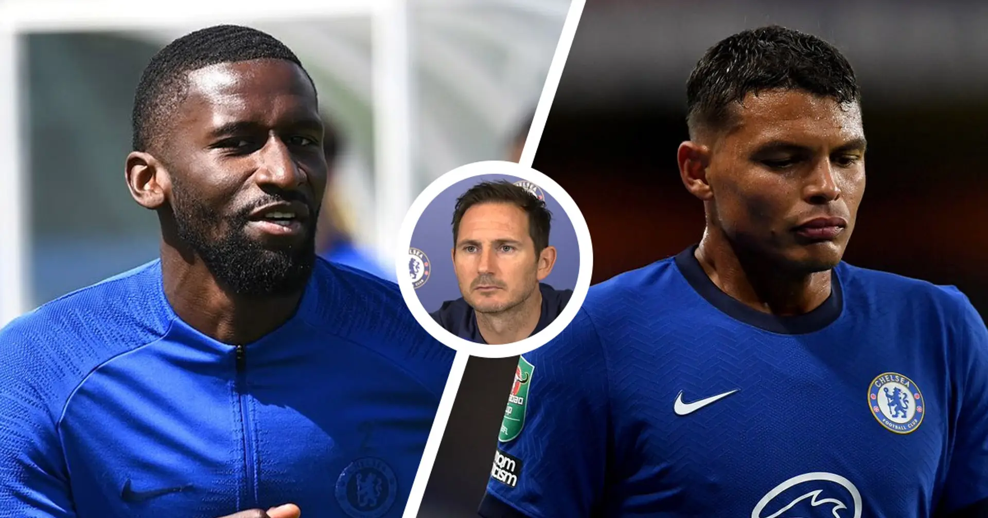 Frank Lampard admits having five centre-backs in the squad 'not necessarily easy to manage'