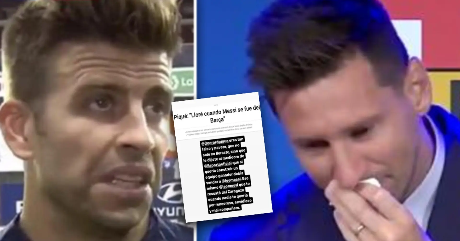 'You are so wrong and pathetic. You asked Laporta to sell Leo': Messi's family friend publicly slams Pique